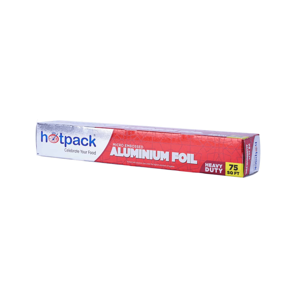 HOTPACK PAPEL ALUMINIO EMBOSADO 75SQFT