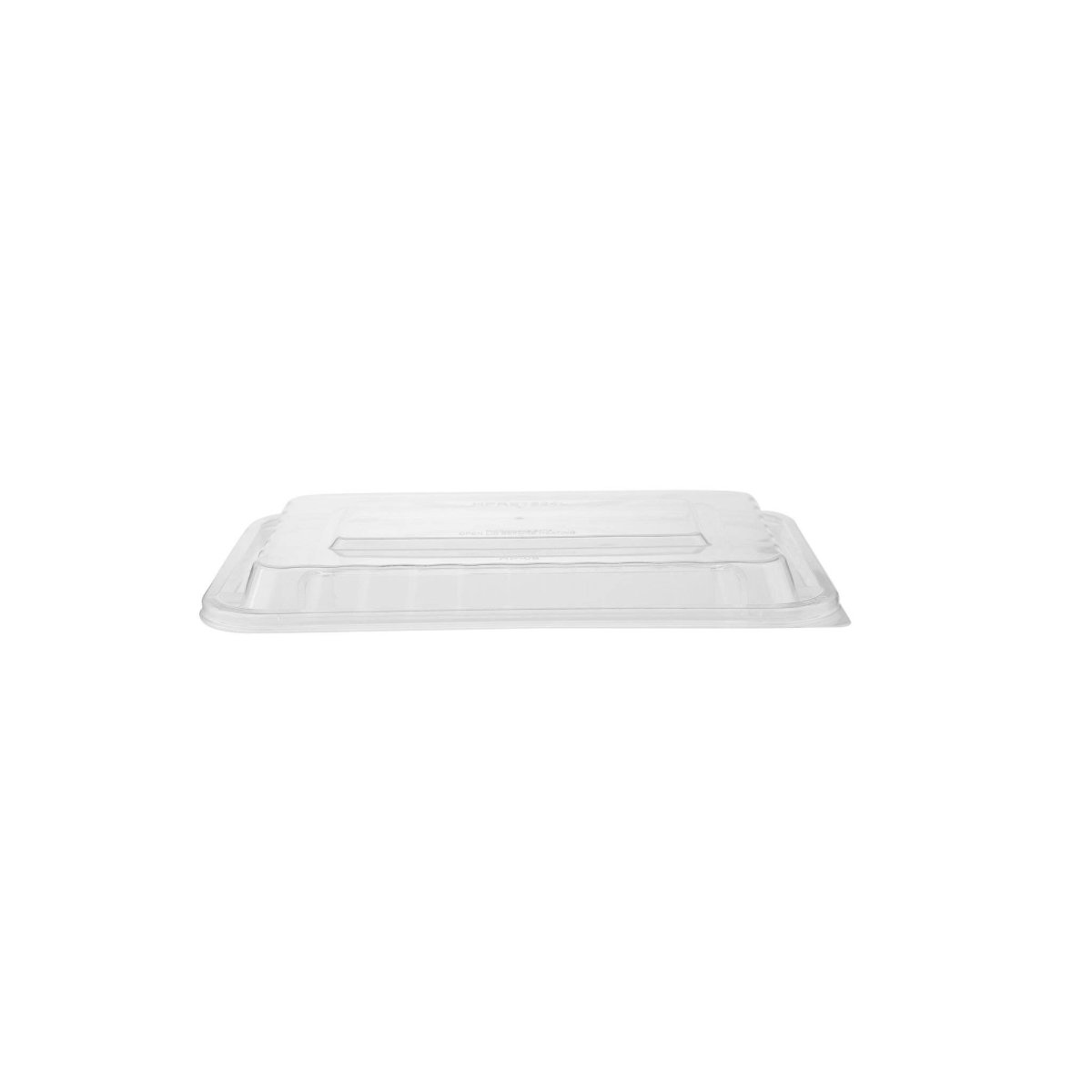 TAPA PARA CONTENEDOR RECTANGULAR DE BASE NEGRA 16/24OZ HD