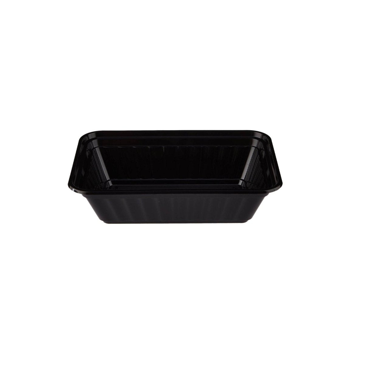 CONTENEDOR RECTANGULAR DE BASE NEGRA HP 16OZ HD