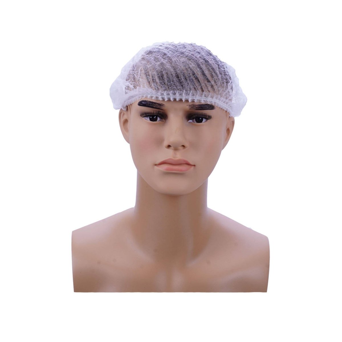 GORRO DE ENFERMERA (BOUFFANT) BLANCO 100PCS
