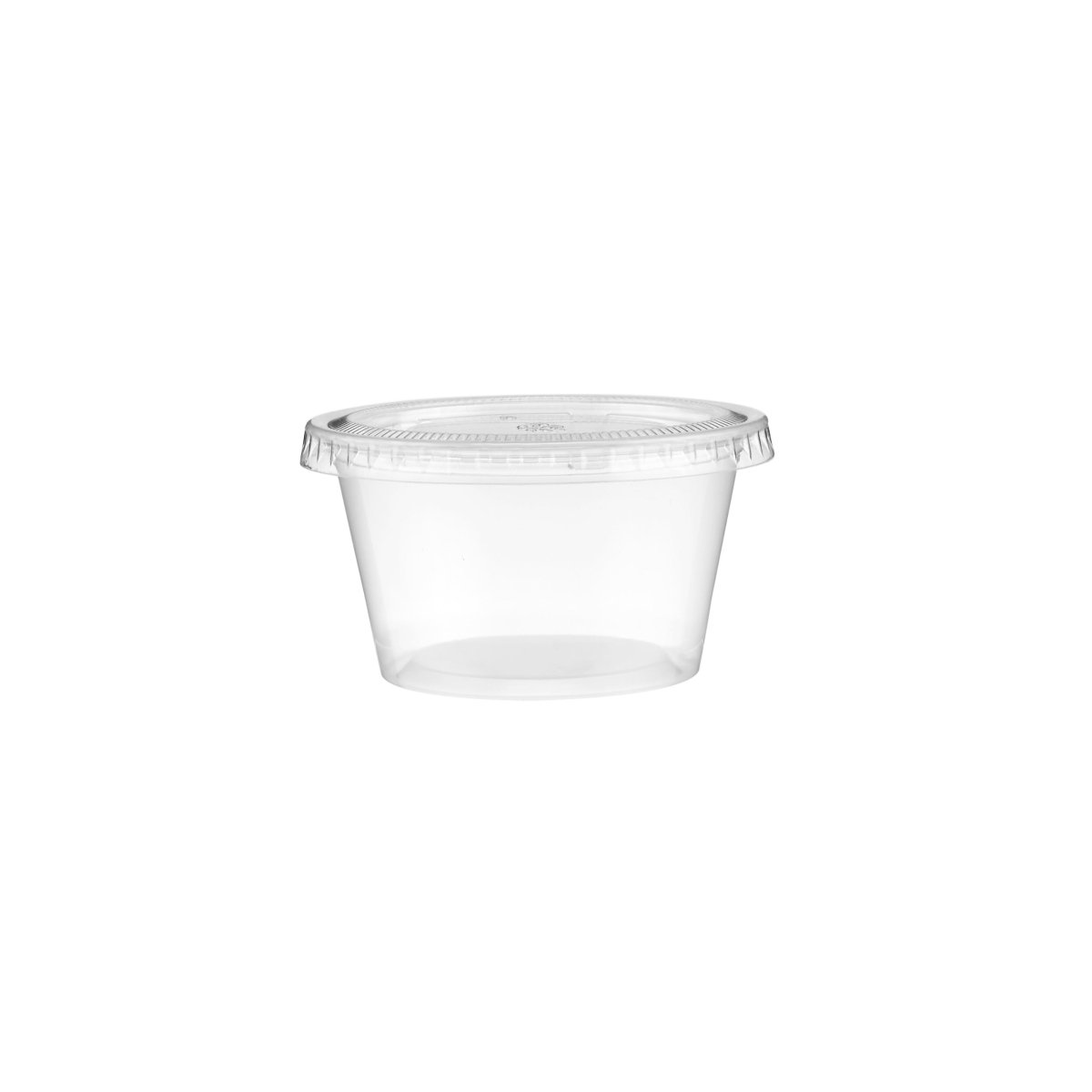 VASO DE PORCIÓN TRANSPARENTE 100ML (4OZ) -C100CCB