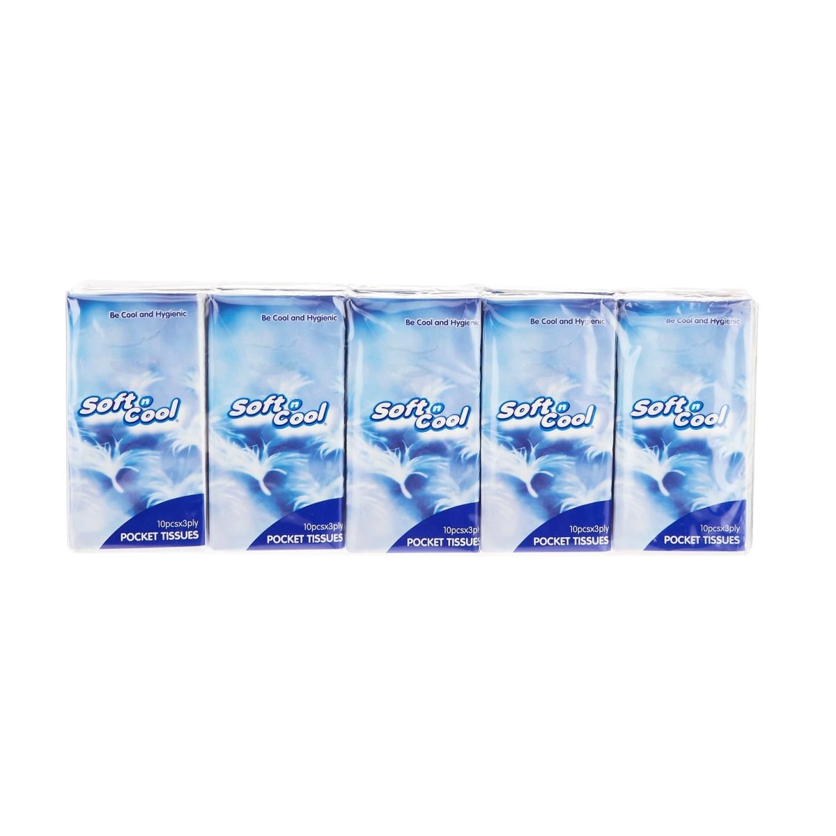 SOFT N COOL TISSUE DE BOLSILLO 10PAQS/BOLSA