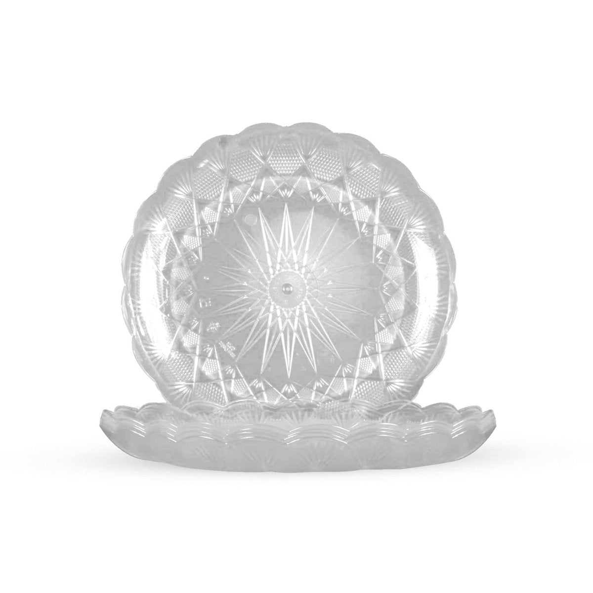 PLATO CRISTAL 30CM HOTPACK-5PCS