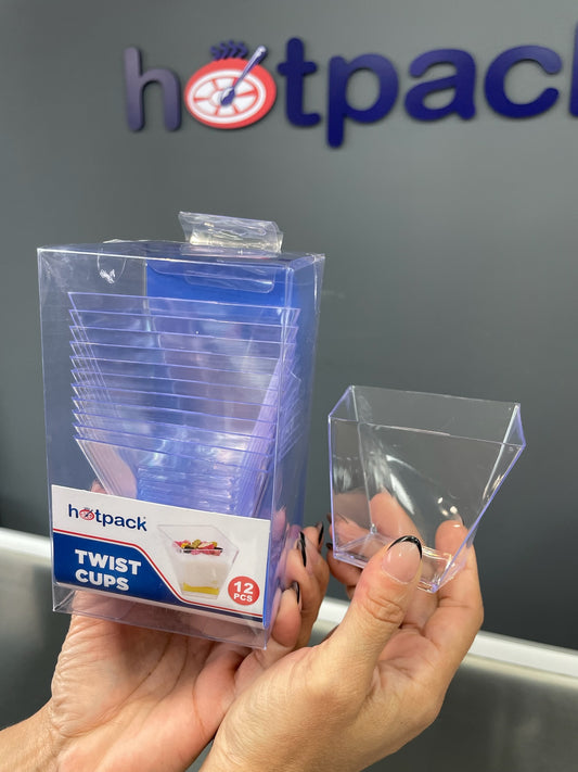 VASO GRANDE TIPO TWIST - 12 PCS
