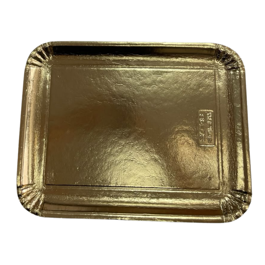 BANDEJA DORADA RECTANGULAR ELITE PLUS 08