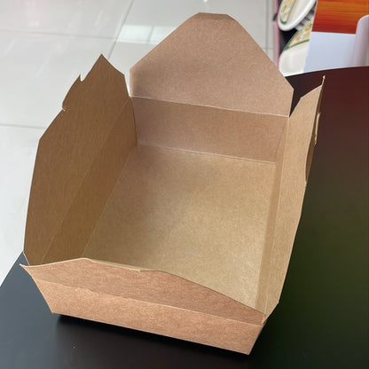 CAJA PARA LLEVAR KRAFT - 36OZ