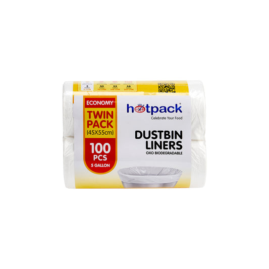 FORRO DE CESTA BLANCO ECO 45X55CM TP 50PCS/ROLLO - 2 ROLLOS/PAQ