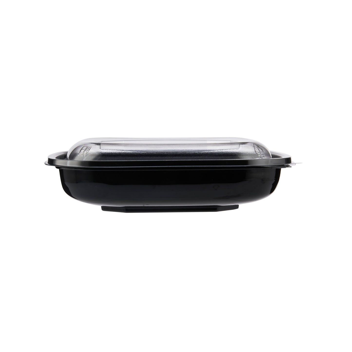 TAPA TIPO CÚPULA TRANSPARENTE PARA CUENCO CUADRADO PET 7.5