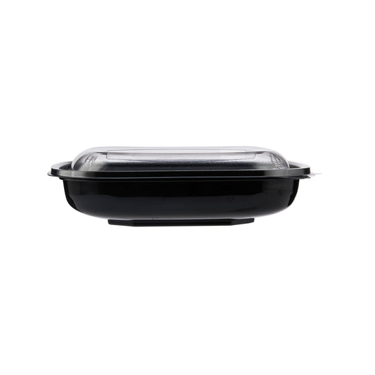 TAPA TIPO CÚPULA TRANSPARENTE PARA CUENCO CUADRADO PET 7.5