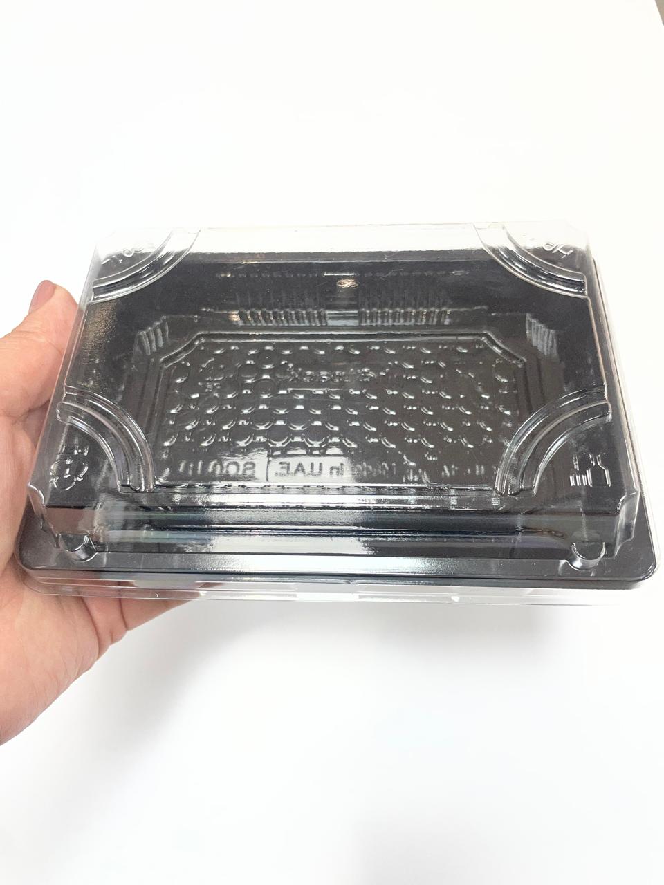 CONTENEDOR NEGRO SUSHI +TAPAS SC01 - 50 PCS