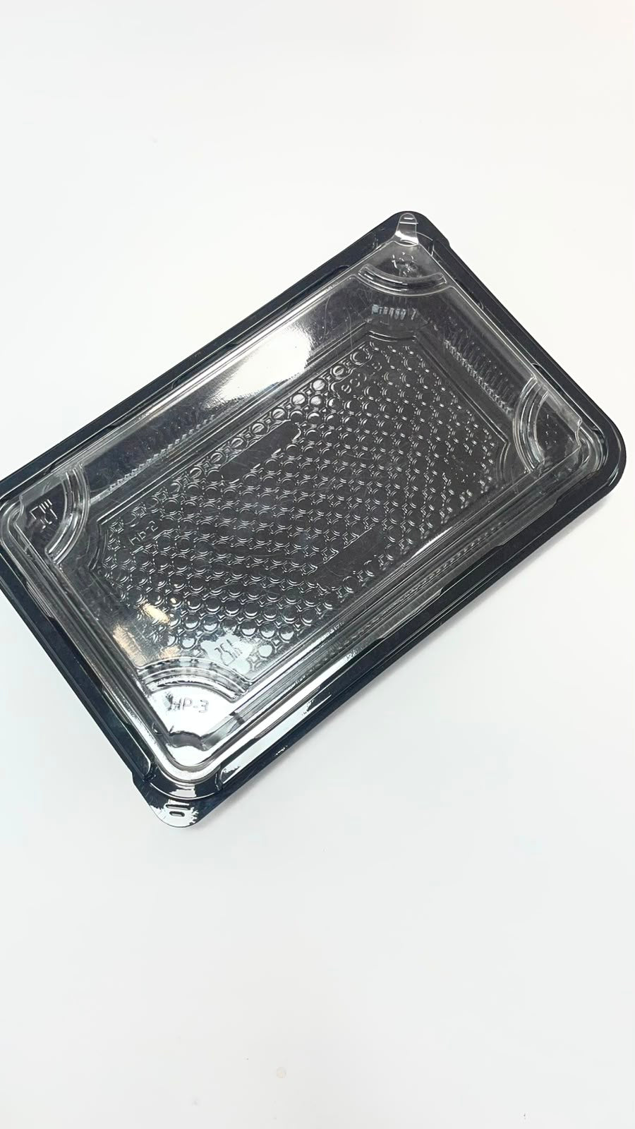 CONTENEDOR NEGRO SUSHI +  TAPAS SC07 - 5PCS