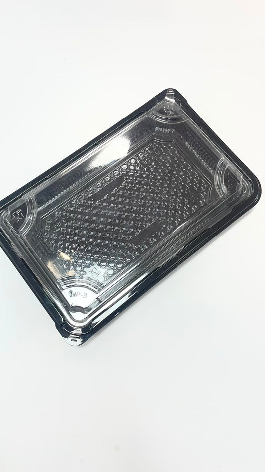 CONTENEDOR NEGRO SUSHI +  TAPAS SC07 - 5PCS