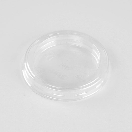 TAPA PLANA DIA44 PARA VASO TRANSPARENTE/NEGRO 1OZ