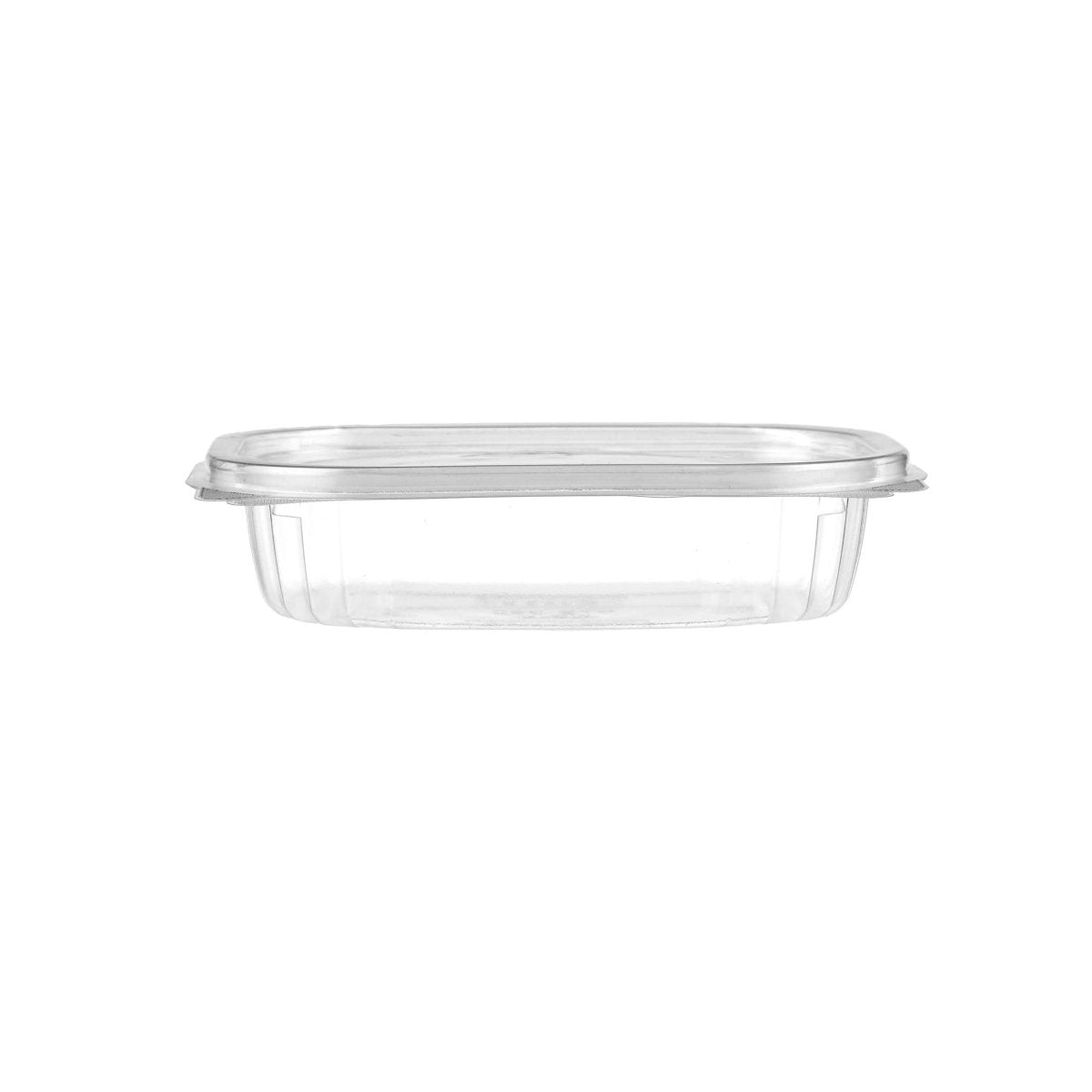 CONTENEDOR OVALADO ARTICULADO TRANSPARENTE 12OZ PET