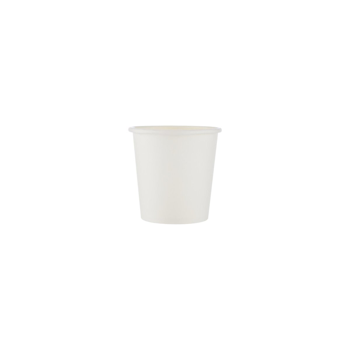 VASO BLANCO DE PAPEL RESISTENTE 4OZ