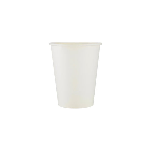 VASO BLANCO DE PAPEL RESISTENTE 8OZ