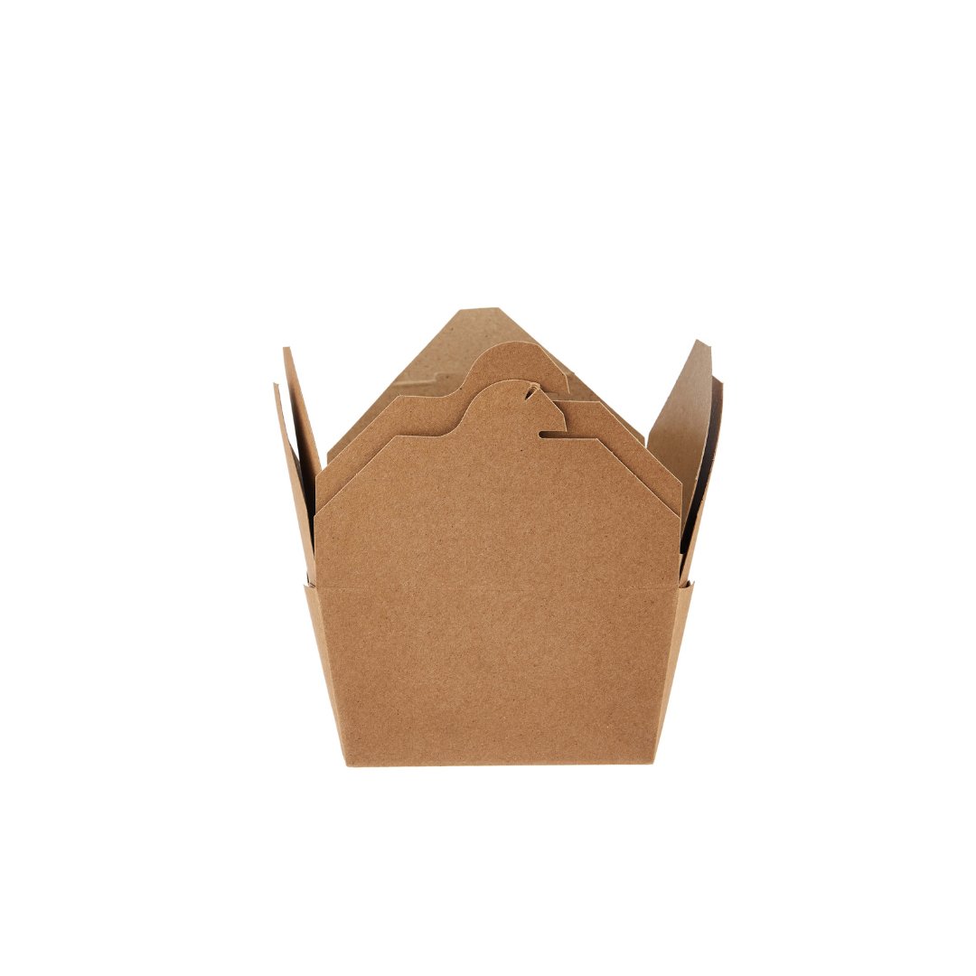 CAJA DE KRAFT PAPER PE PARA LLEVAR KTAB32 5PCS