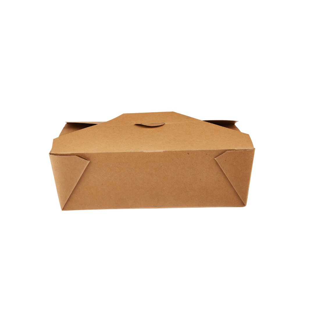 CAJA PARA LLEVAR KRAFT PE 56OZ