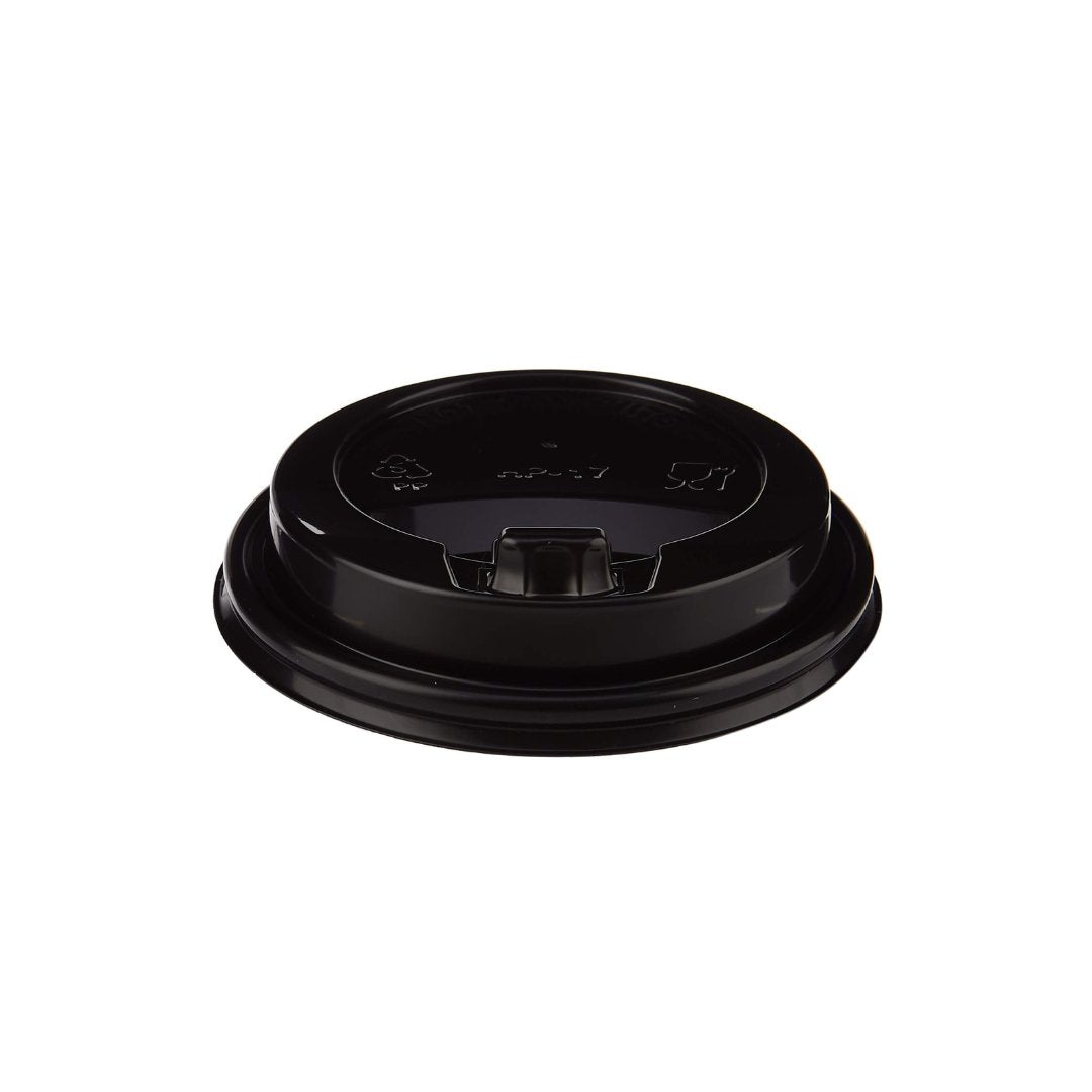 TAPAS NEGRAS PARA SORBER PARA VASO 12/16OZ -PPC90B