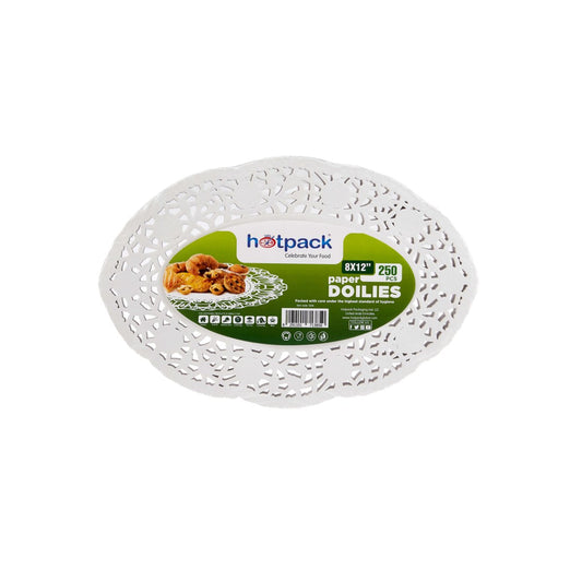 DOILIES OVALADOS 8X12" 250PCS