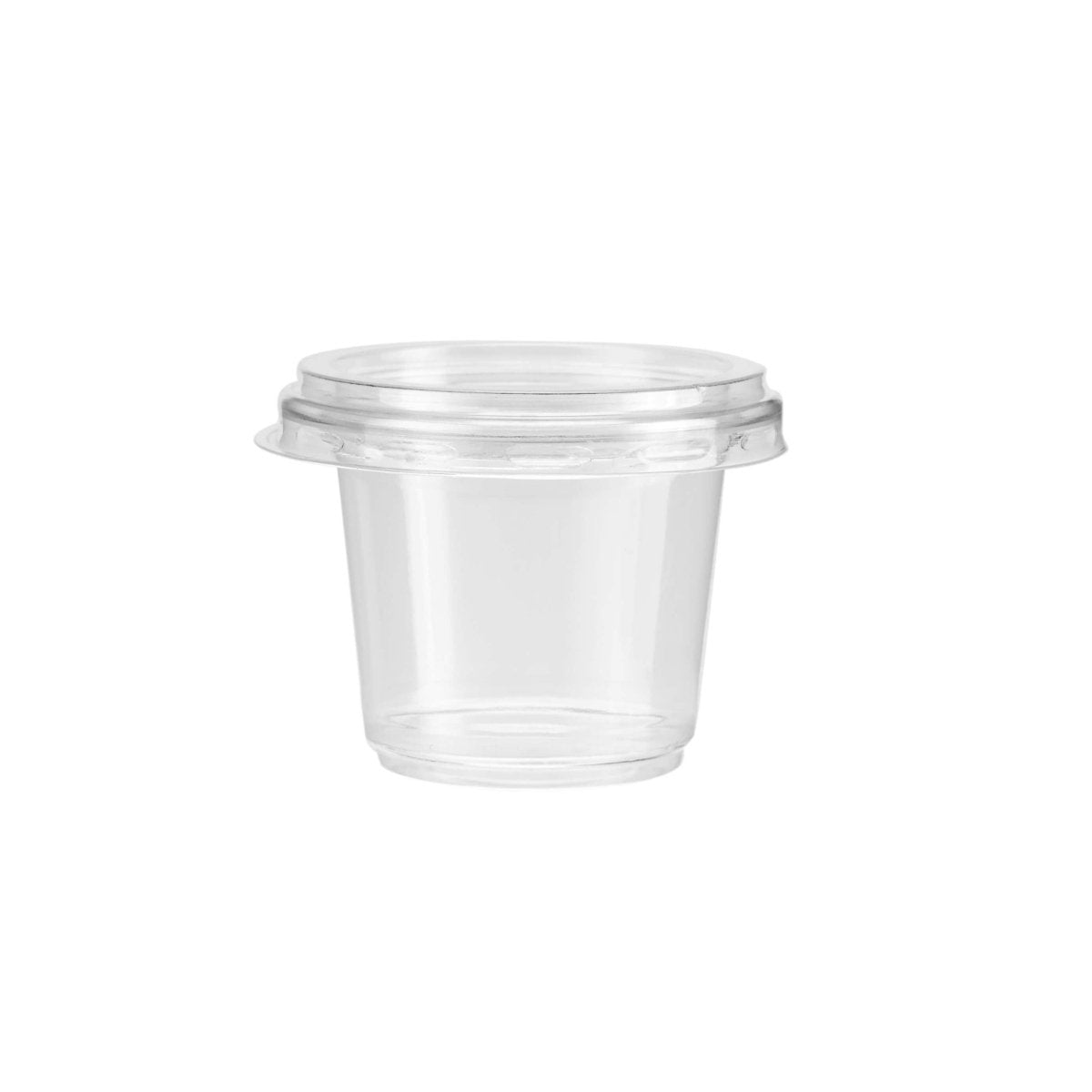 VASO DE PORCIÓN 1OZ PET SOLO BASE