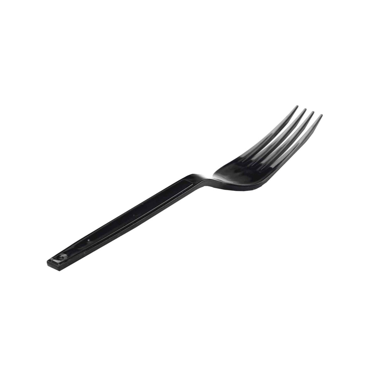 TENEDOR RESISTENTE NEGRO 50PCS