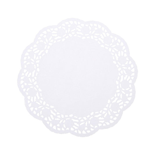 DOILIES DE PAPEL REDONDOS 7" 250PCS