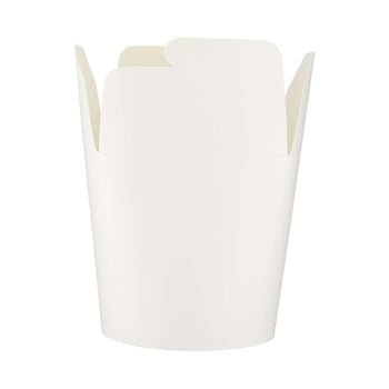 CAJA REDONDA DE PAPEL 16OZ BLANCA