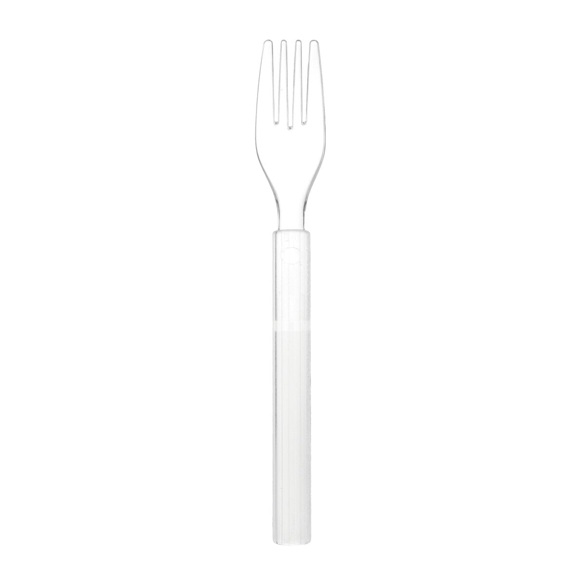 TENEDORES TRANSPARENTES RESISTENTES 50PCS