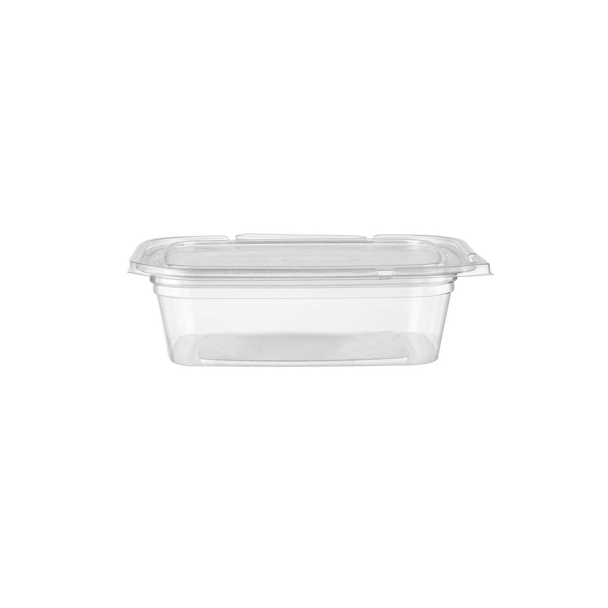 CONTENEDOR PET CUADRADO TRANSPARENTE A PRUEBA DE MANIPULACIÓN 32OZ